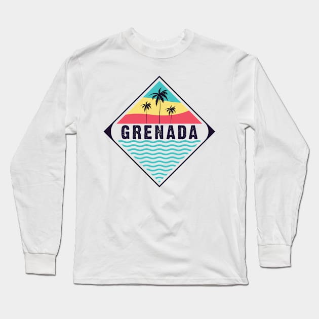 Grenada vibes Long Sleeve T-Shirt by SerenityByAlex